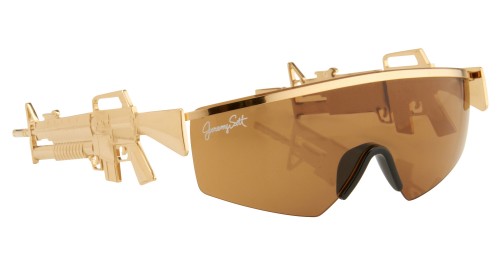 Jeremy Scott American Designer Rifle Gun Sunglasses The House of Eyewear Optician Paris