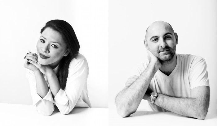 Linda Farrow Designers Simon Jablon and Tracy Sedino The House of Eyewear Optician Paris
